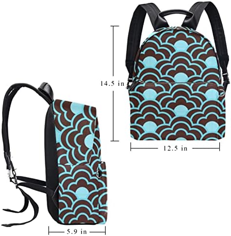 Mochila de viagem VBFOFBV para mulheres, caminhada de mochila ao ar livre esportes mochila casual Daypack, desenho japonês de laranja