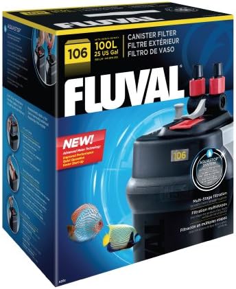 Filtro externo de fluval 106