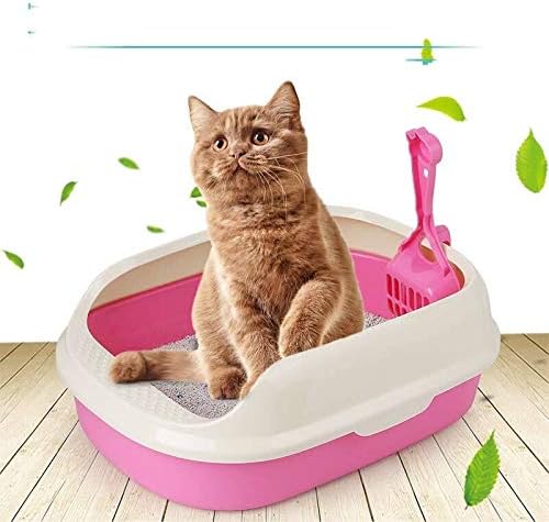 Zrsj elegante e durável Potty, gato e bandeja de cachorro Caixa de areia de gato, banheiro de cachorro de estimação repelente aquático