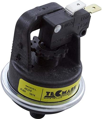 Chave de pressão, 4037p, 21a, Tecmark, 1/8 MPT, SPST