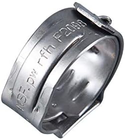 Efield 1/2 polegada de aço inoxidável Pex Cinch Rings para tubos de tubulação de pex