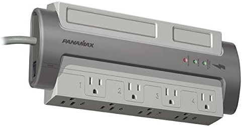 Panamax M8 -EX 8 CA OUTLET SURGE PROTECTOR - Silver