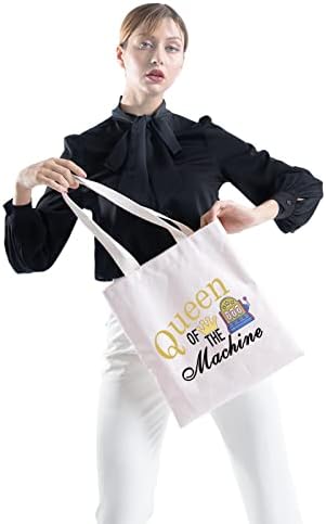 ZJXHPO Casino Bolsa Cosmética Casino Varredor Gift Rainha da Maquiagem de Máquinas Zipper Bolsa Bolsa Gambando Lucky Gift Gambler Gift