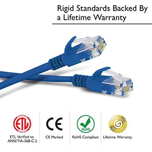 Cabo Ethernet de Gearit Cat6 3 pés Cabo de rede de internet plana, cabos de remendo CAT6, cabo CAT6, cabo CAT 6, cabo Ethernet CAT 6,