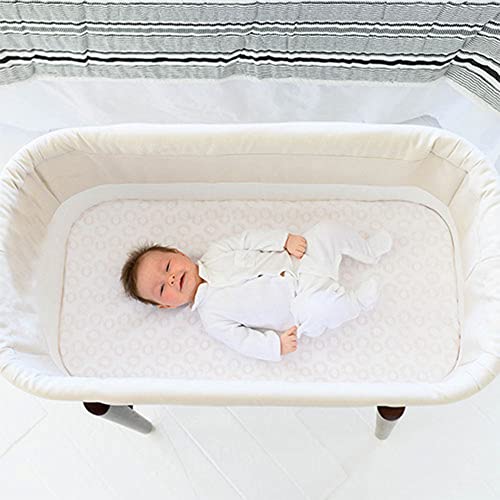 TRUBLISS BABY SOVA Infant Bassinet Berço de berço de berço para recém -nascido com pernas de madeira