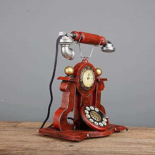 Nova réplica Telefone antigo, telefone fixo retrô clássico, Modelo de telefone RETRO RETRO RETRO RETRO ARNAMENTOS