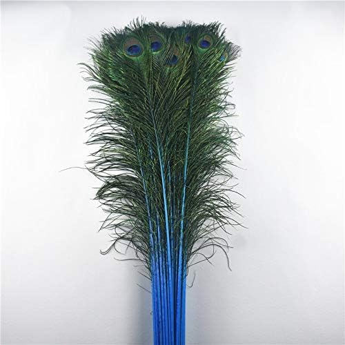 Zamihalla 50 peças / lote de penas naturais de pavão 70-80cm / 28-32 polegadas DIY Feathers para artesanato e decoração