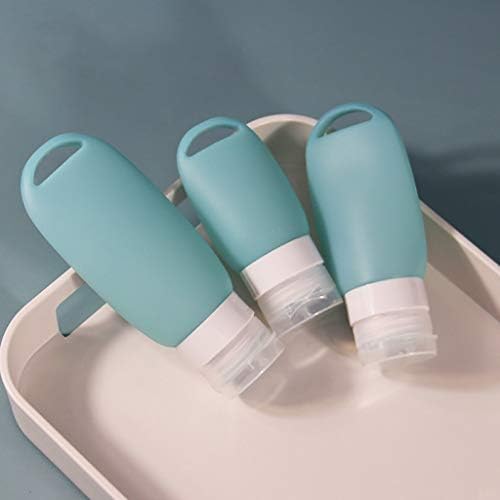 Cup de acrílico Conjunto de silicone portátil garrafas de viagem vazias garrafas de mão 60 ml aniversário