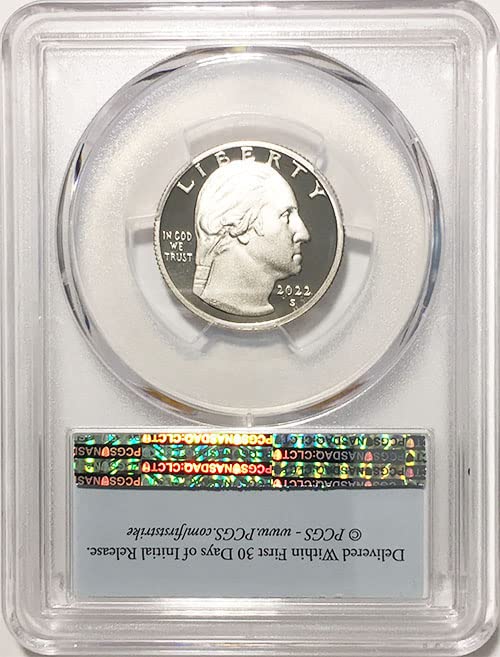 2022 S Silver Proof American Women Quarter Nina Otero-Warren Quarter PR 70 DCAM Primeira etiqueta de greve PCGs