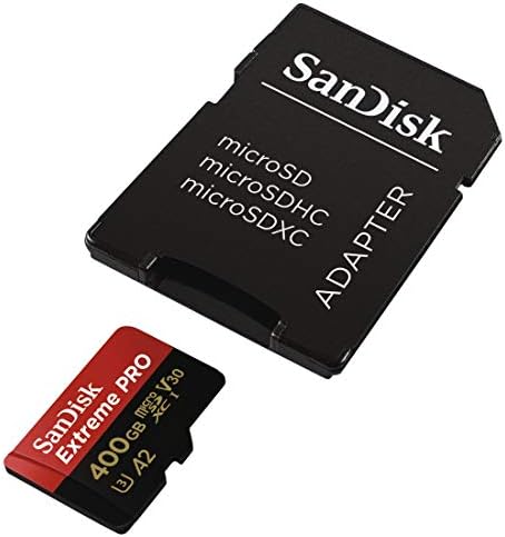 Sandisk Extreme Pro micro sdxc uhs-i u3 a2 v30 cartão de memória + adaptador