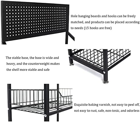 Commercial Supermarket Convenience Store Shelf Display Rack Rack, lojas de varejo Salon Polishishishin perfume essencial