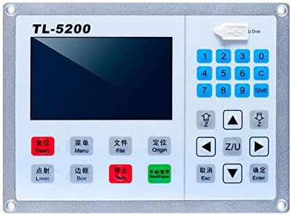 Uso do controlador de movimento a laser tl-5200 de cabeça dupla de cabeça dupla para o cortador de laser e a máquina de gravura