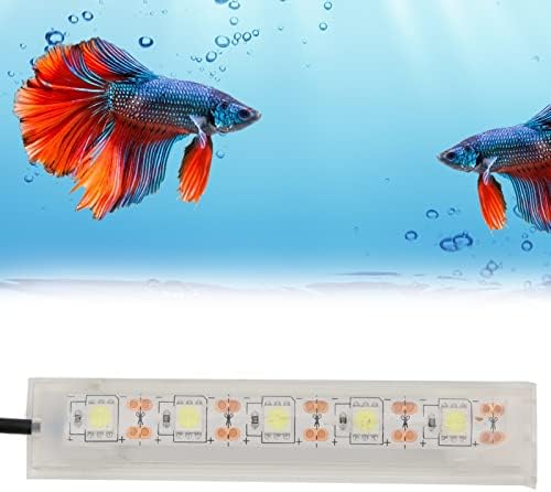 Fydun Aquarium Light Light, Fish Tank White for Fish Aquarium liderado por pequenas plantas internas USB Betta