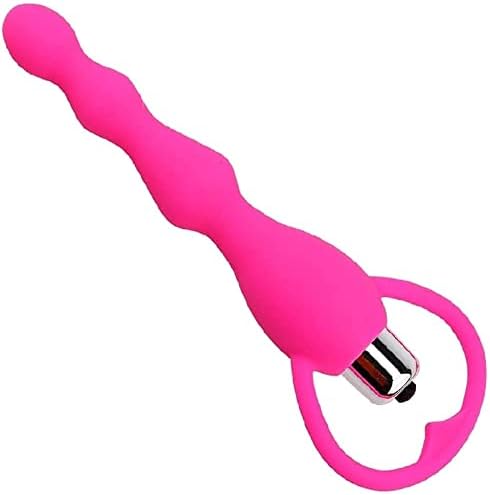 Massageador de próstata de vibrador anal rotativo, plugue de bumbum anal com design ergonômico e 10 poderosos padrões