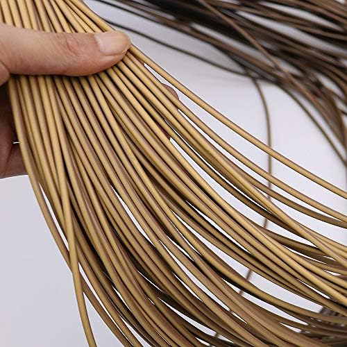 3mm 500g PE Rattan redonda Material de tecelagem Rattan de plástico sintético e cadeira de reparo