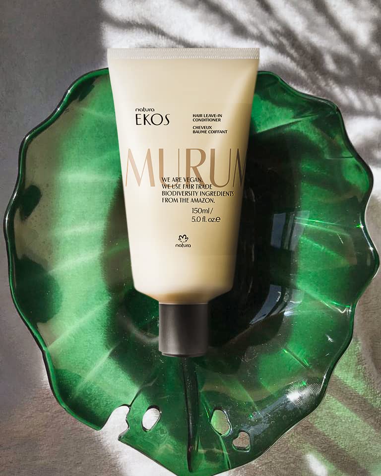 Natura Ekos Murumuru Cabelo Condicionador | Crema para Peinar Reconstrucción de la Fibra Capilar Ekos Murumuru | Creme para