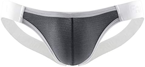 Briefas sexy dos homens de SUNAEI - Butt -Butting Sissy Gay Thong Rouphe - Men Bulge Lightweight confortable Breathable G -String