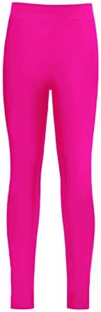 Jowowha Kids Girls Classic Athletic Leggings Yoga Pants treino de fitness Sports Jeggings Active Dance Tights Sportswear