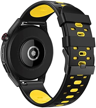 Tiras de silicone de 22 mm mgtcar para Suunto 9 pico ao ar livre esportam relógio inteligente Breathable para a pulseira