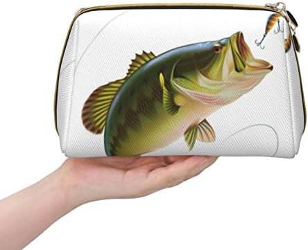 Isca de Ognot com linha de pesca comendo fish peixe saco de higiene pessoal Organizador de viagens para homens e mulheres, bolsa de