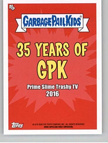 2020 Topps Garbage Bail Kids 35th Anniversary Series 283A Quantum Leif Trading Card