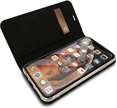 HOUCY STENT FUNÇÃO FLIP Phone Case Holster, para Apple iPhone 14 Case 6,1 polegadas 2022 Couro [Shell Interior TPU]