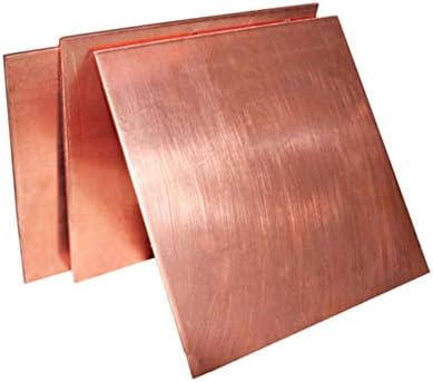 Placa de chapa de chapas CU de cobre WSABC restos de metal T2 99,99% Painel puro para a indústria Arte de metal de suprimentos
