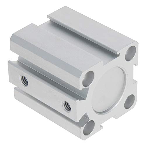 Aicosineg Air Cylinder Double Action SDA20 Series Haste 20mm/0,79 polegadas Bore de 20 mm/0,79 polegadas de alumínio Pneumático