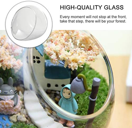 Decoração de casamento tigela vaso de vidro de vidro Terrarium tigela de peixe tigela de peixe aquário tigela tigela Terrarium