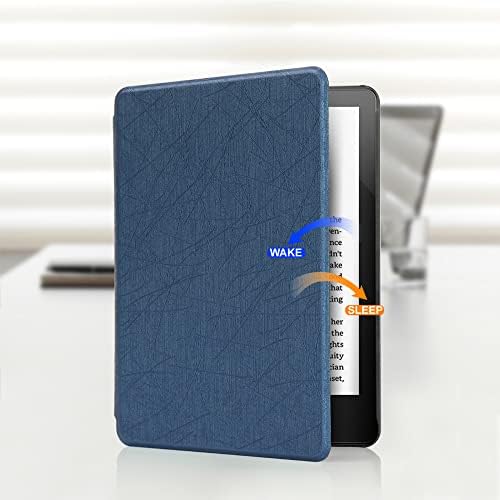 Kindle Paperwhite 11 2021 Caso 6.8 Campa de couro E-Reader com Auto Sleep/Wake Up Protetive Smart Case Slim Fit for All