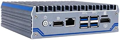 Hunsn Micro Firewall Appliance, Mini PC, VPN, Router PC, Intel J4125, RX11, AES-NI, DP, HDMI, COM, SIM Slot, 4 x Intel I211, Barebone,