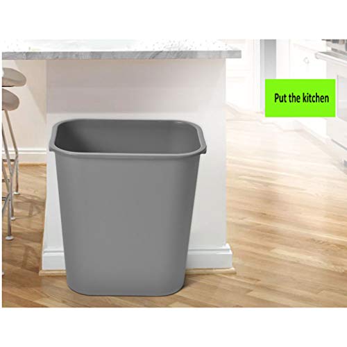 Neochy Indoor Dustbins Lixo de plástico pode lixo de cozinha doméstica Lata de restaurante comercial Caixa de armazenamento