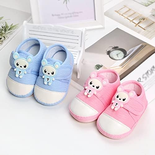 Sapatos de bebê sapatos com capuz de moda com capuz confortável sapatos de caminhada de algodão macio de algodão