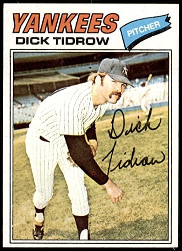 1977 Topps 461 Dick Tidrow New York Yankees NM Yankees