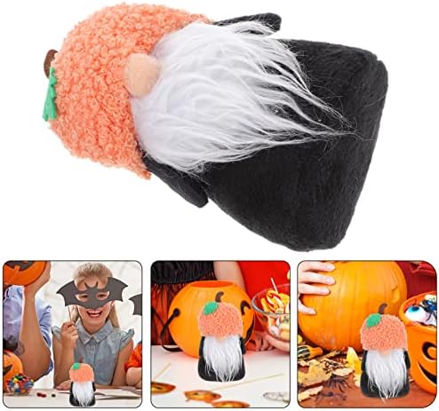 Valiclud Halloween Gnome Handmade Pumpkin tomte sueco gnome gnome elfo anão gnomos escandinavos ornamentos de estilo nórdico