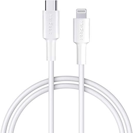 Mageek USB C To Lightning Cable 3ft, [Apple MFI Certified] 3ft iPhone PD Charger Compatível com o iPhone 13/13 Pro Max/12/11/X/XS/XR/XS/8
