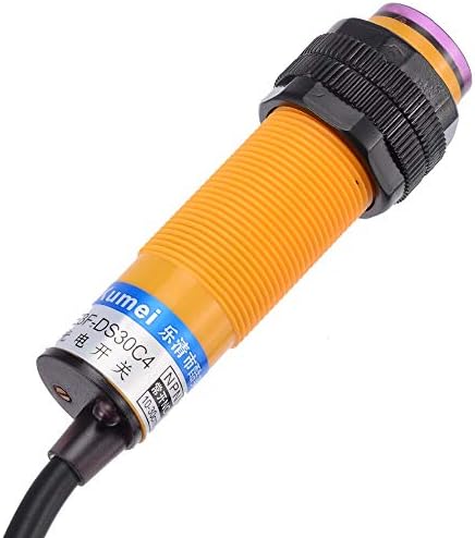 Interruptor de proximidade de proximidade de infravermelho ajustável interruptor de sensor fotoelétrico NPN 3-WIRES
