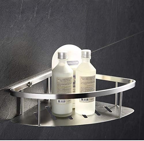 KONHARD CS005 Montagem de parede Aço inoxidável banheiro chuveiro de canto do caddy à prova de ferrugem, aço escovado