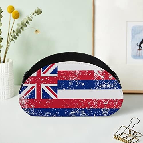 Hawaii Retro Flag Remote Control titular com 5 compartimentos TV Remote Organizer Box Storage Container para controladores de aquecedor