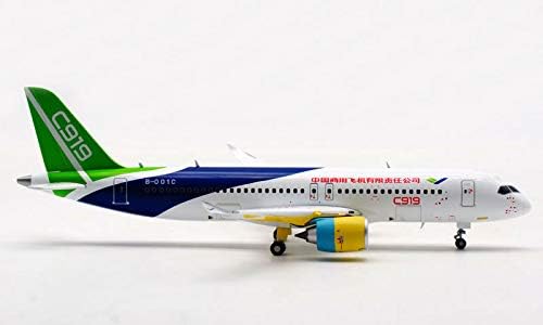 JC Wings COMAC C919 B-001C 1/200 Aeronaves do modelo de plano de diecast