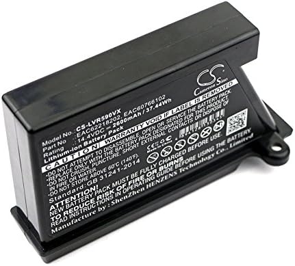 GYMSO Battery Replacement for LG EAC60766112, EAC60766113, EAC62076601, VR1012W, VR1013RG, VR1013WS, VR1015V, VR1027R, VR1028WD,