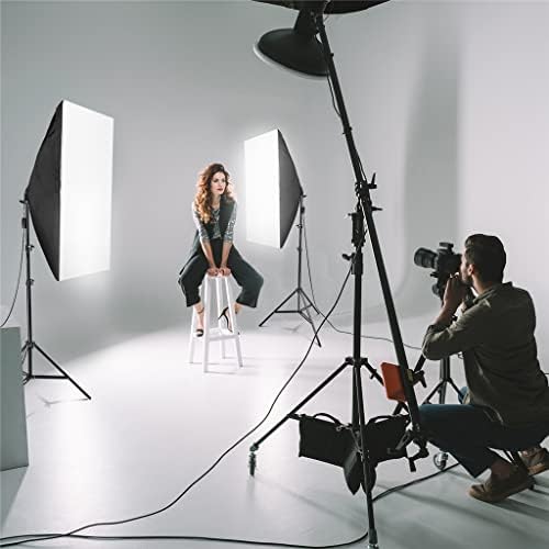 Liujun Photo Studio Softbox Umbrella Iluminação Kit Support Stand 4 Backdrop