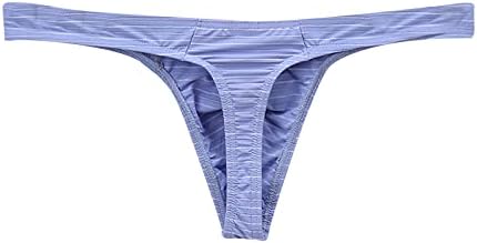 Homens com cintura baixa cuecas tangas listradas de moda listrada t-back jockstrap lingerie panitas confortáveis