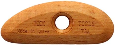 MKM Pottery Tools Craftsman Series Rib Wood