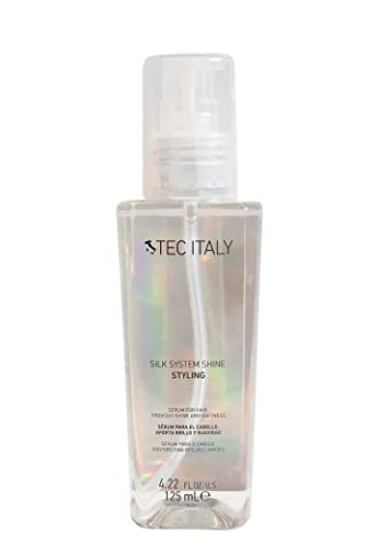 Pacote de controle de cabelo do Tec Italy Frizz - Metamorfosi Leave in Cream & Silk System Shine