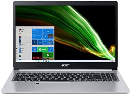 Acer Aspire 5 15,6 fhd ips fino e leve laptop amd ryzen 7 5700u amd radeon gráficos retroiluminados kb wi-fi leitor de impressão