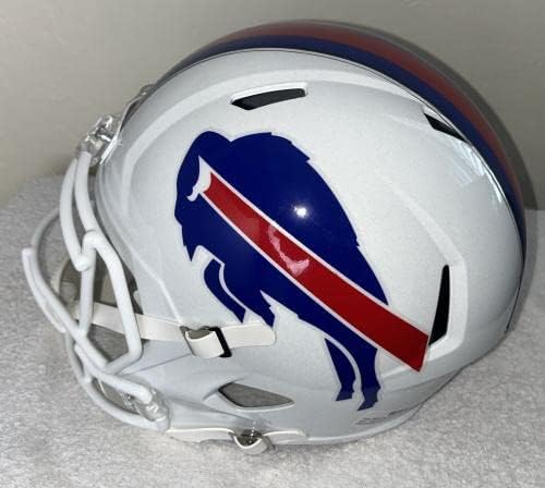 OJ Simpson autografado assinado Buffalo Bills Capacete em tamanho real JSA COA - Capacetes NFL autografados