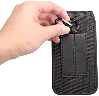 Coldre de telefone, transportar capa do coldre da bolsa de estoja compatível com iPhone 11/11 Pro Max/Xs, bolsa de telefone compatível