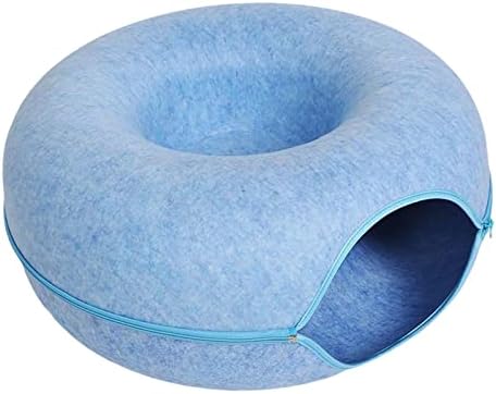 BAOBLAZE CACA, FELIZAÇÃO ECO ECO por gatos e gatinhos internos, azul