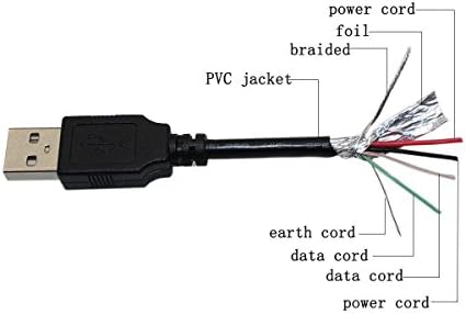 BESTCH CABO DE CARGA USB BESTCH CABO DE CARGA DE POWER DC DC CABELO PARA RCA RCT6077W2 RCT6077W22 RCT6378W2 RCT6691W3 7 ANDRIOD